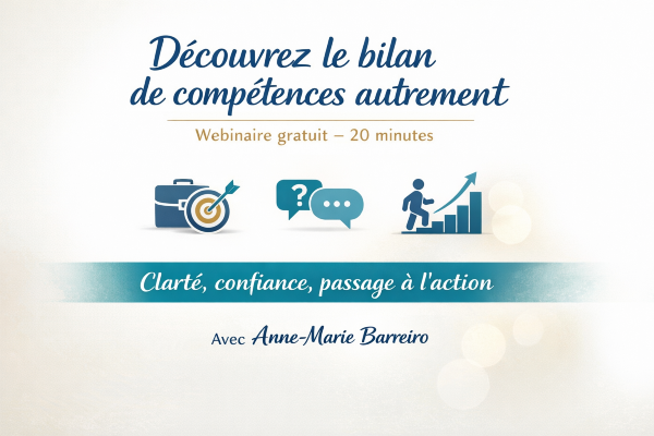 Découvrez le bilan de compétences – De 12h à 12h30 -